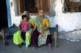 The temporary ‘chairwomen’ of Banswara