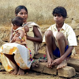 Anita Devram Dive (9 yrs) and Kallu Ramdas Savara(10 yrs)