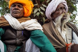 Jhabua's protesting farmers in Delhi