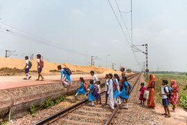 It's a long way to school in Jajpur