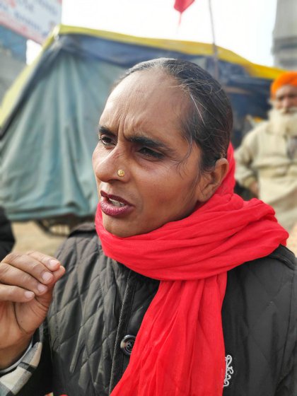 Sarbjeet Kaur: 'Women are the reason this movement is sustaining. People in power think of us as weak, but we are the strength of this movement'