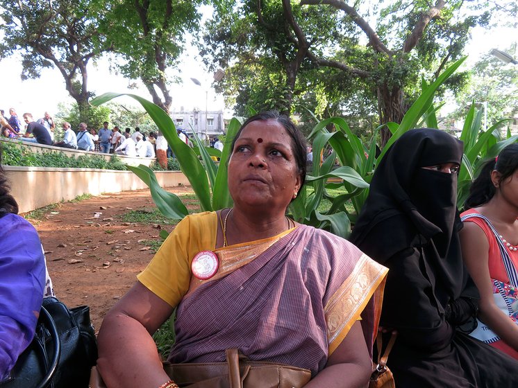 Saroja, AIDWA member