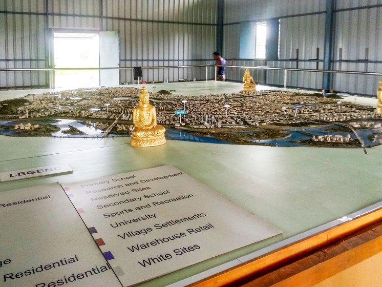 A sample idea of the future city of Amaravati