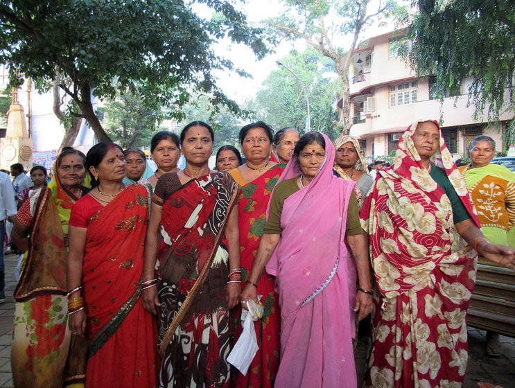 A group of women