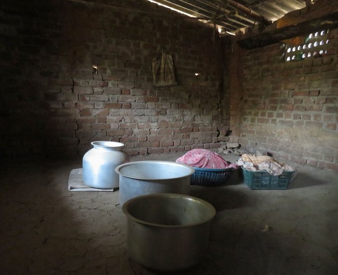 Sakhi Maitreya and her family, of Randolpada hamlet, went to work at a brick kiln in February this year: 'Last year we couldn’t go because we feared that the earthquake would destroy our hut. So we stayed back to protect our home' (file photos)