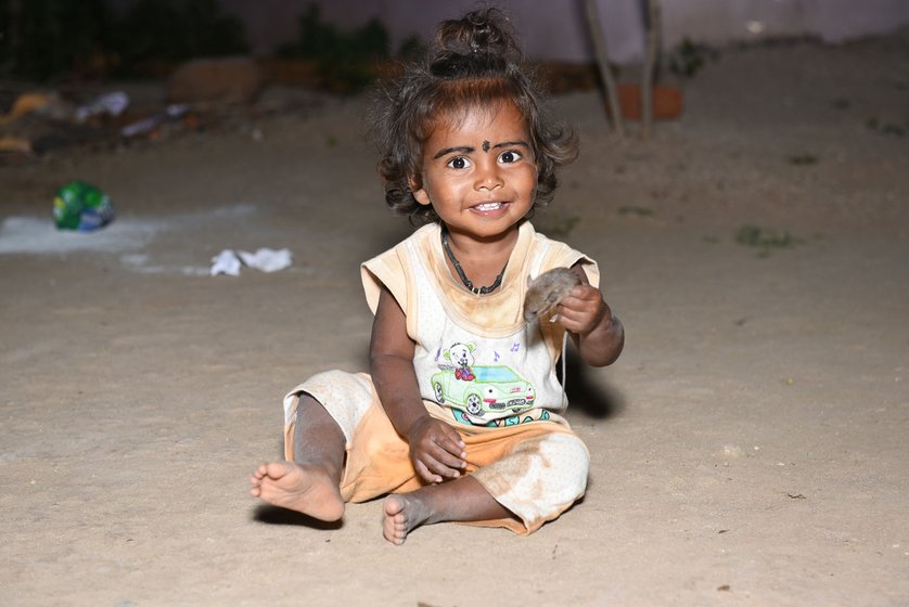 Baby rats are especially popular as pets among the Irula Adivasis in Bangalamedu hamlet – Dhaman, S. Amaladevi and Sakthivel (left to right) with their pets

