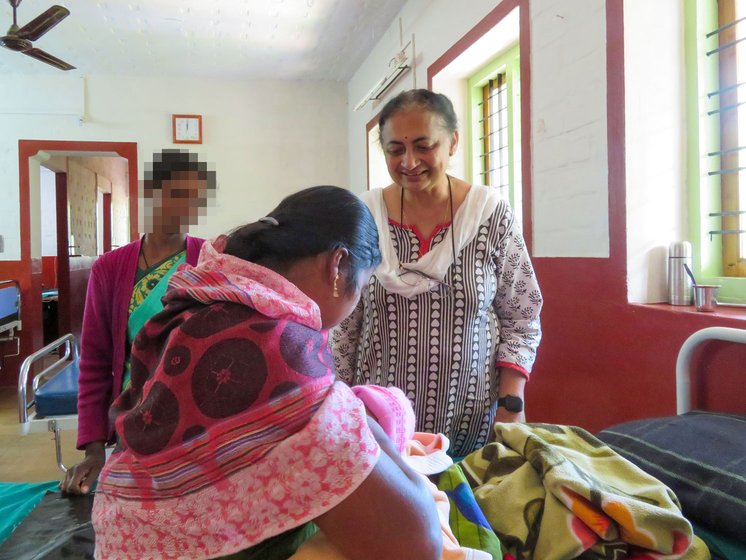 Left: Family medicine specialist Dr. Mridula Rao and Ashwini programme coordinator Jiji Elamana outside the Gudalur hospital. Right: Dr. Shylaja Devi with a patient. 'Mortality indicators have definitely improved, but morbidity has increased', she says 

