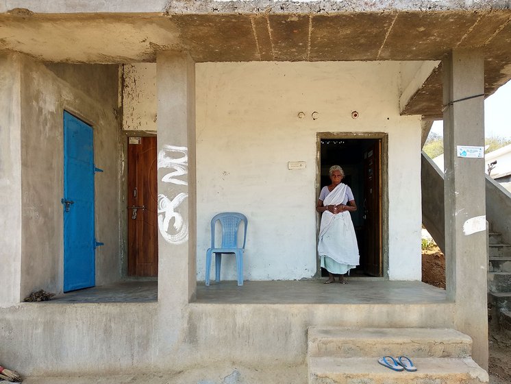 The small and unfurnished houses in the Pydipaka R&R colony