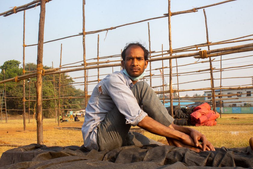 'I won’t be joining the protest,' says Santraman (left). Brijesh adds: 'We don’t get any time away from work'