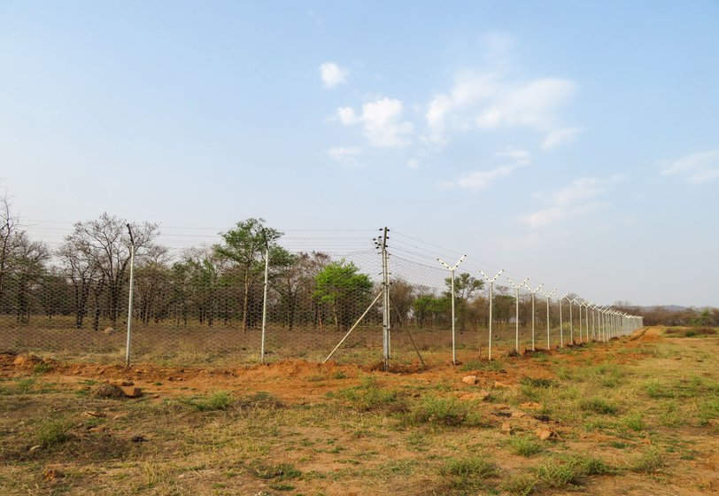 The enclosure built for the first batch of 20 cheetahs from Africa coming to Kuno in August this year.