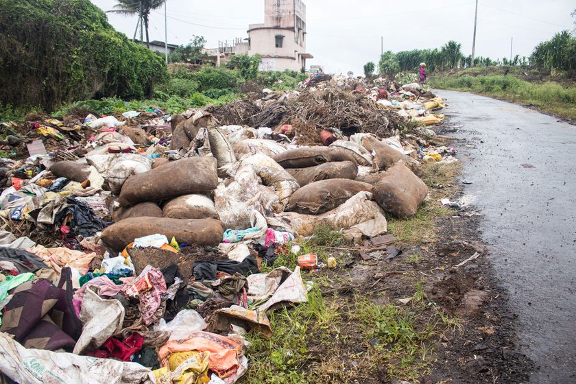 'This year [2021], the floods were worse than 2019' says Bajrang, and the water once again caused widespread destruction in Juney Pargaon village