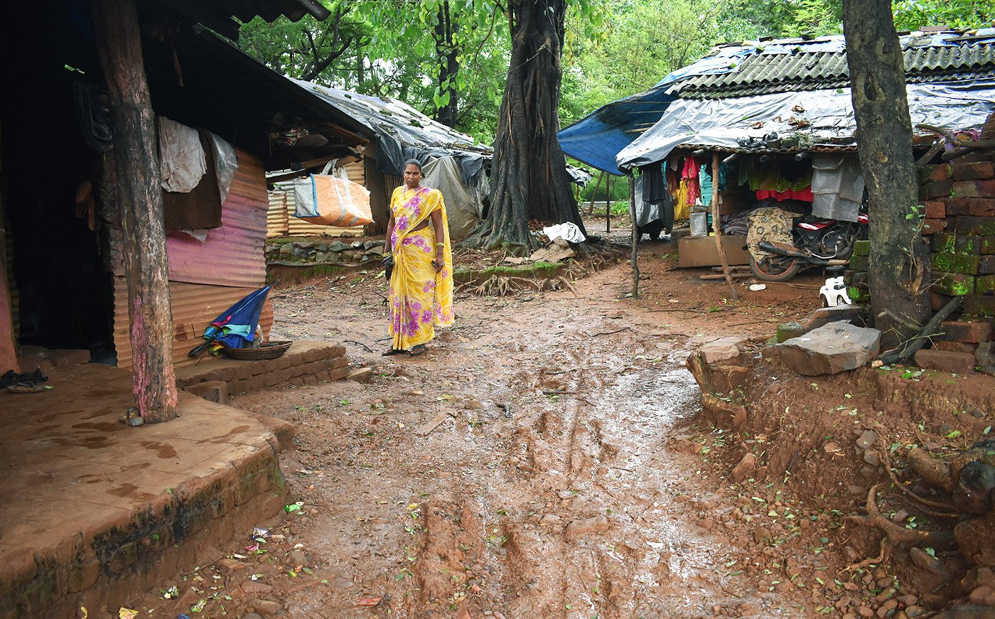 a women in her pada