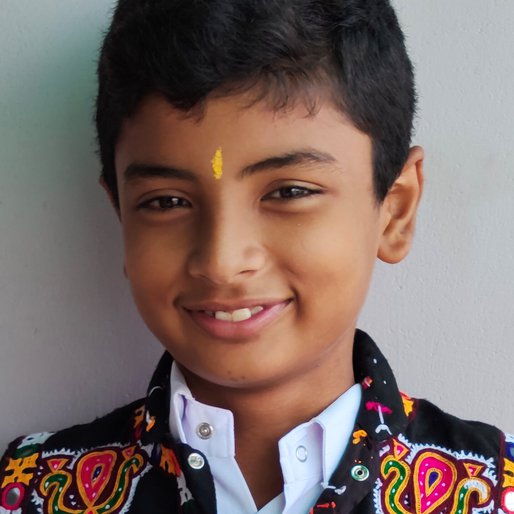 Khushal Aahir is a Student (Class 7) from Naranpar, Bhuj, Kachchh, Gujarat