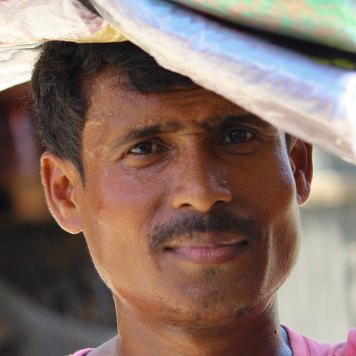 GAUTAM SINGHA is a Itinerant mat seller from Matigara, Matigara, Darjeeling, West Bengal