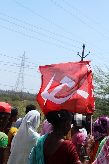 farmers at the rally