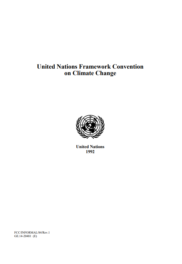 United Nations Framework Convention on Climate Change